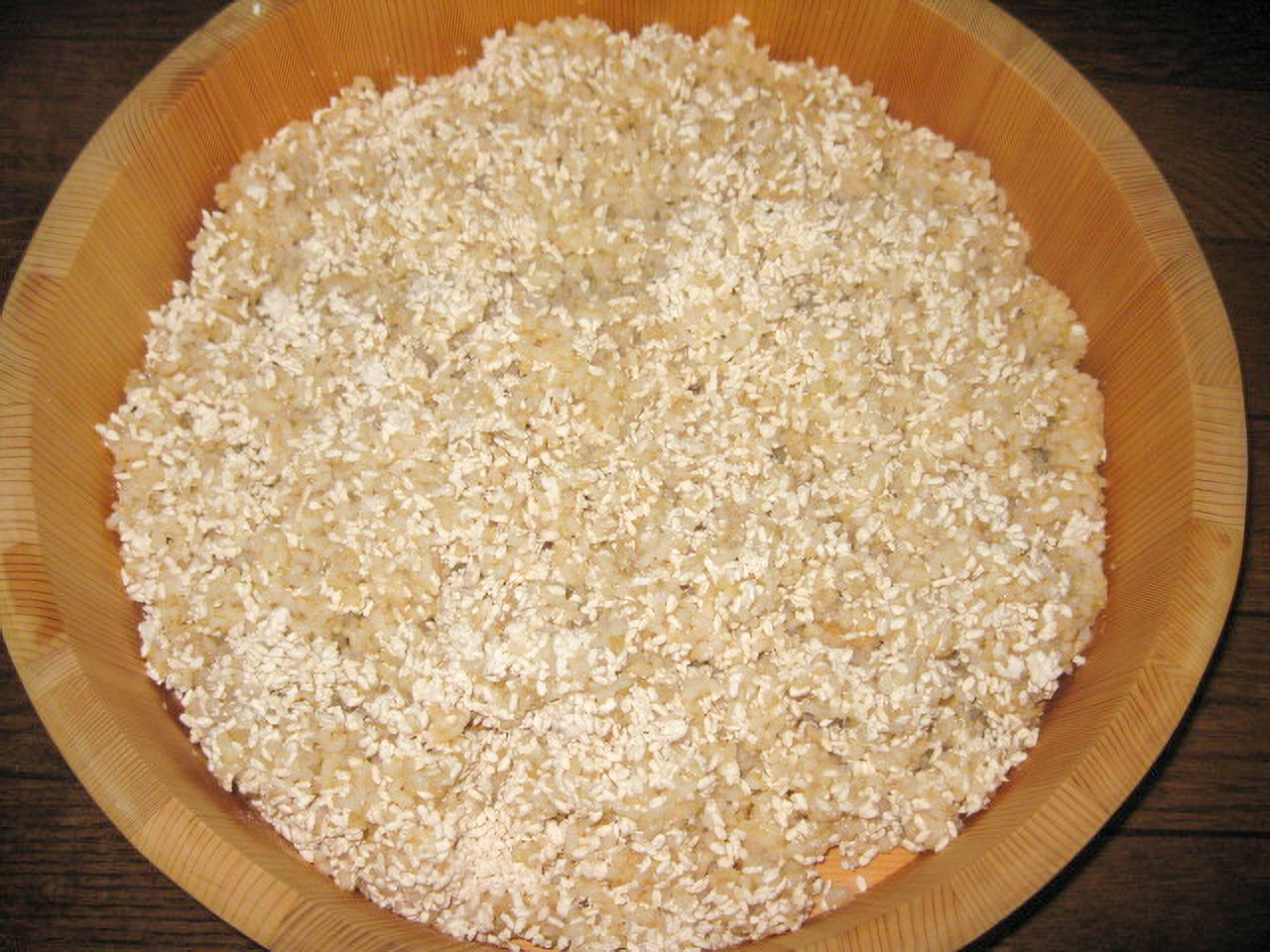 干大根の玄米漬け