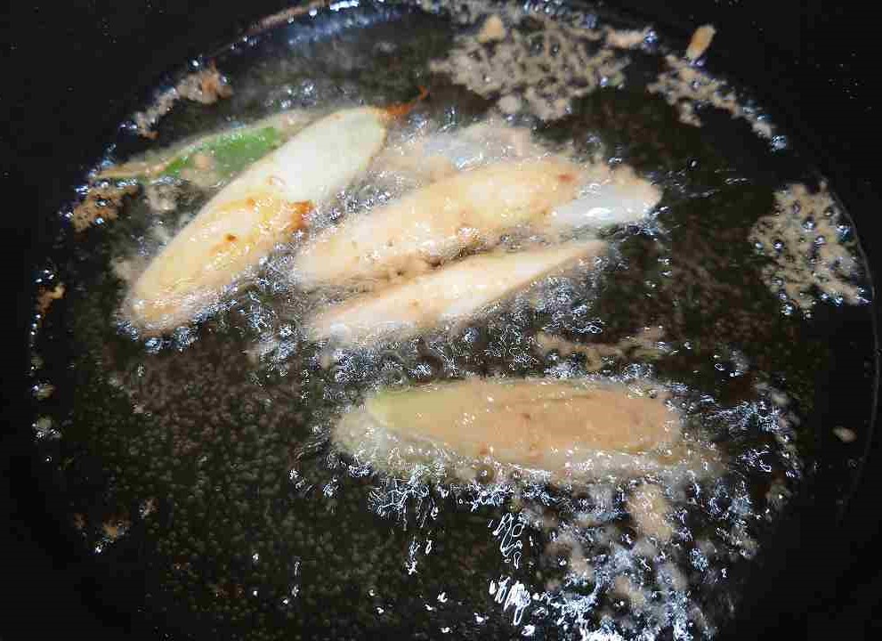 ねぎ味噌天ぷら